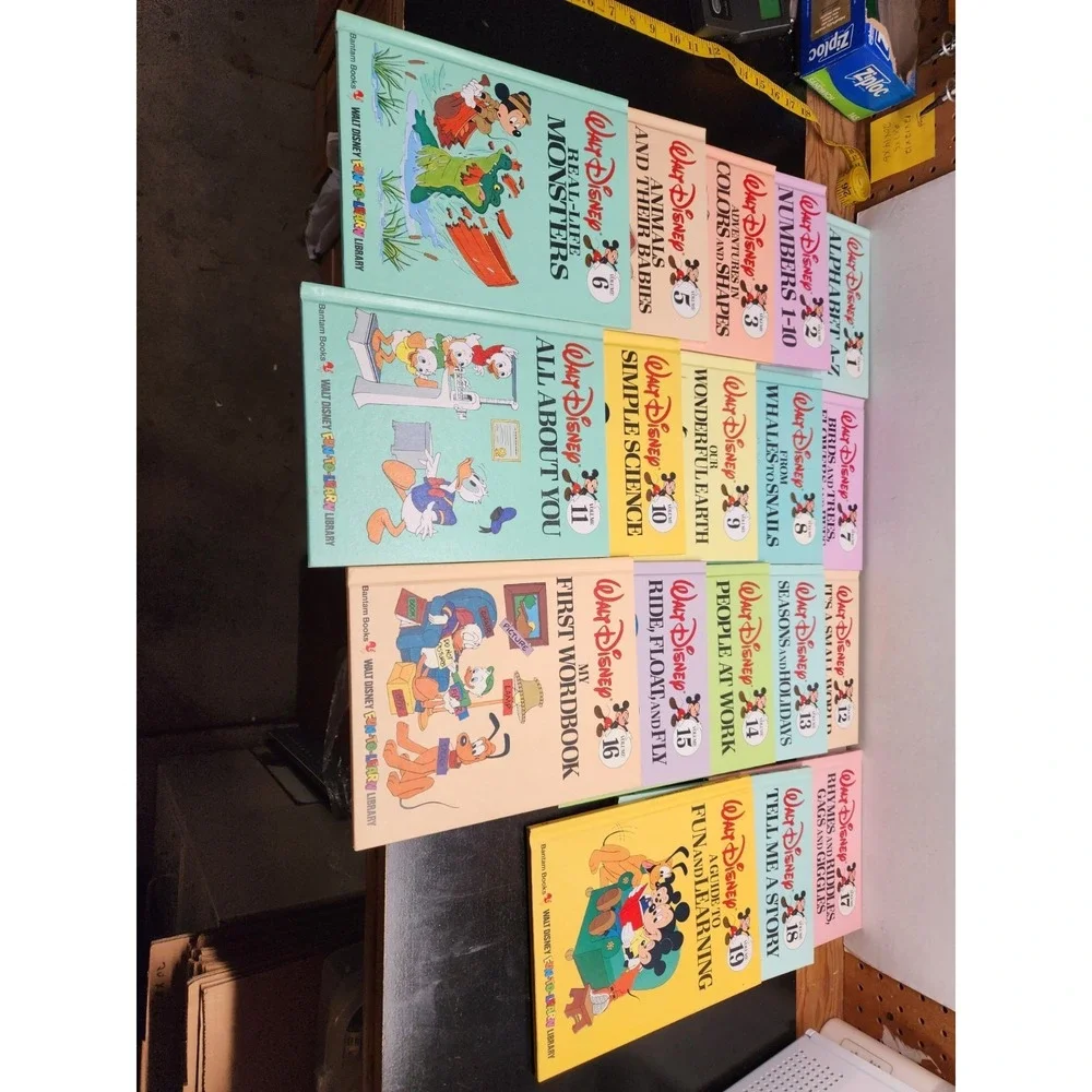 Walt Disney's Fun To Learn Library - Volume 1 to 19 - MISSING # 4 - 1989